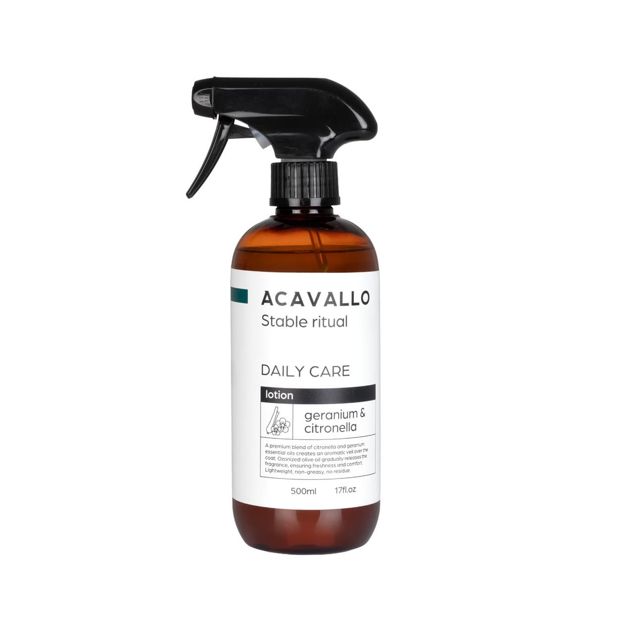 Lozione alla citronella neem e ozono 500ml, vista 1