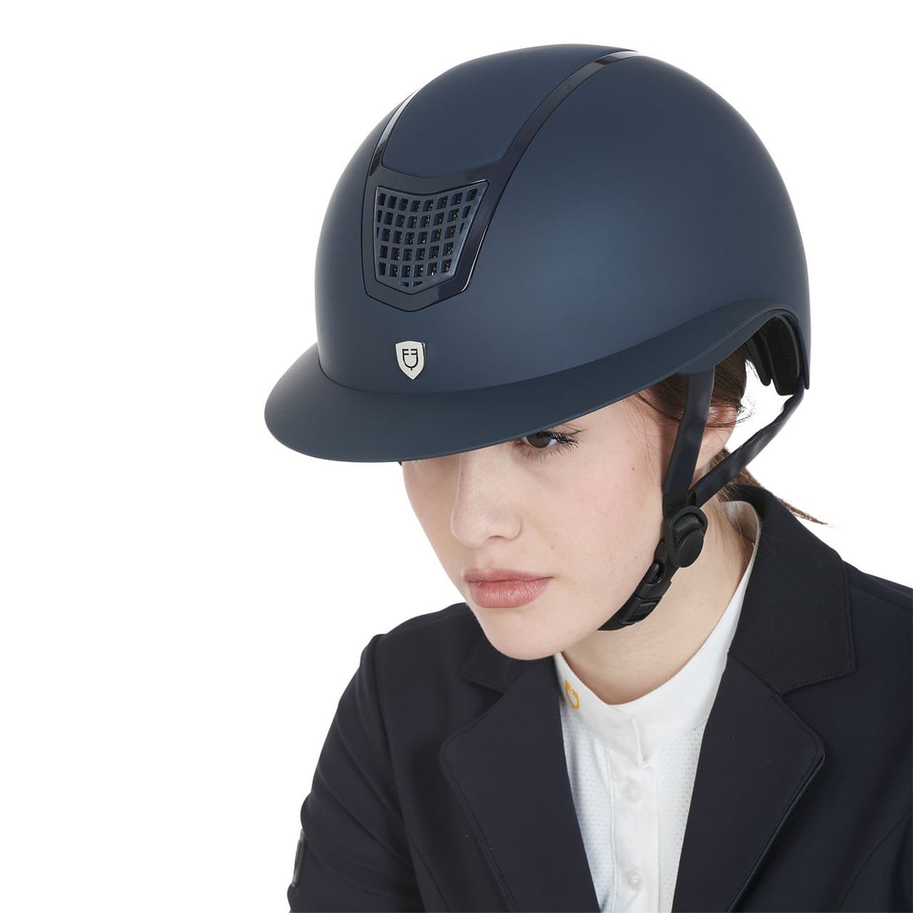 Cap ultra-light in plastica opaca resistente omologazione EN 1384-2023, vista 5