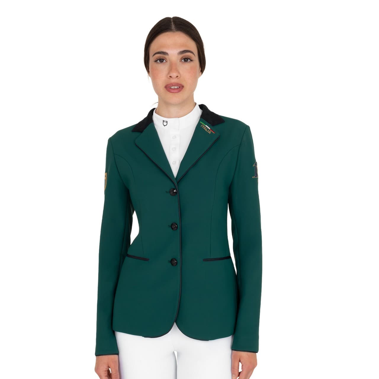 Giacca donna concorso tre bottoni Equestro X FISE CENTENARIO, vista 1