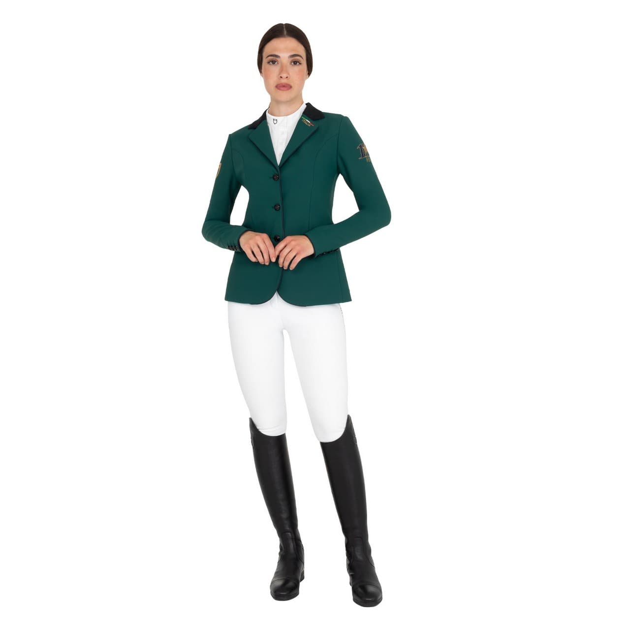 Giacca donna concorso tre bottoni Equestro X FISE CENTENARIO, vista 8