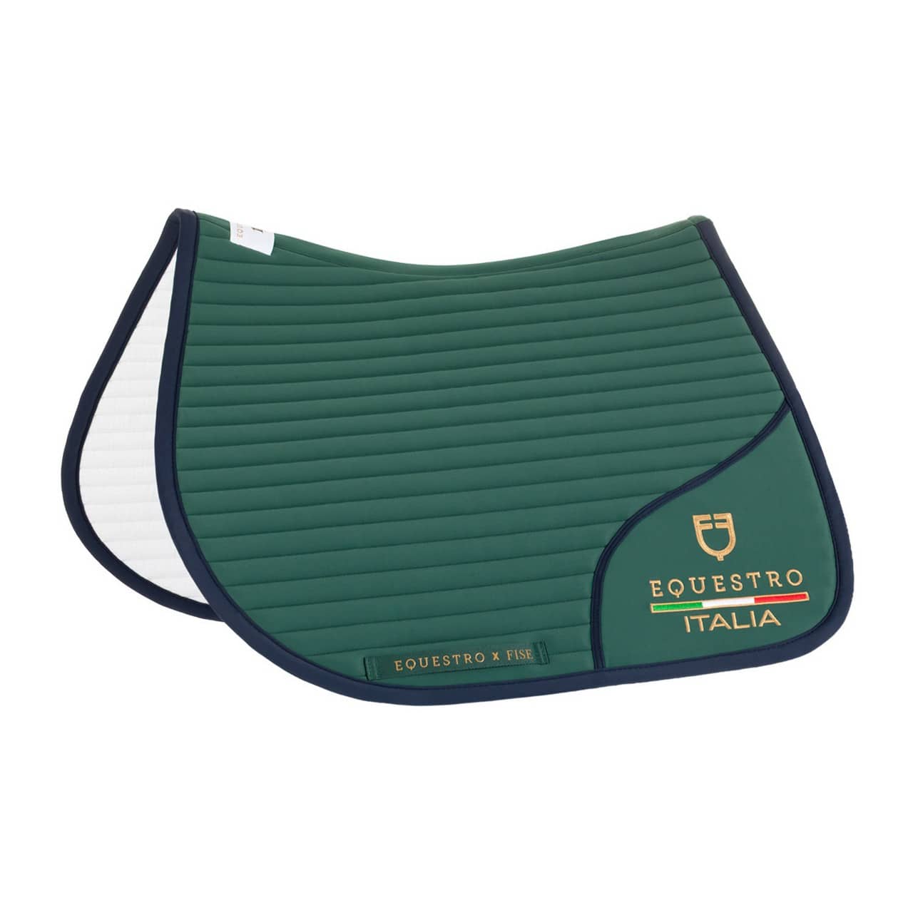 Sottosella salto con logo ricamato Equestro X FISE CENTENARIO