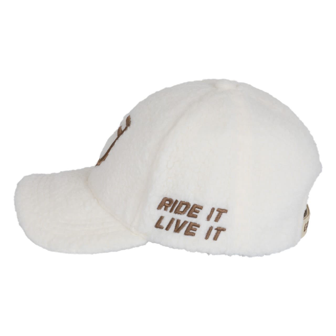 Cappellino unisex baseball in pile teddy, vista 3